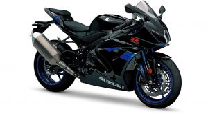 Suzuki GSX R 1000 A zwart blauw Suzuki GSX R 1000 A zwart blauw