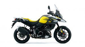 Suzuki V strom 1000 A geel Suzuki V strom 1000 A geel