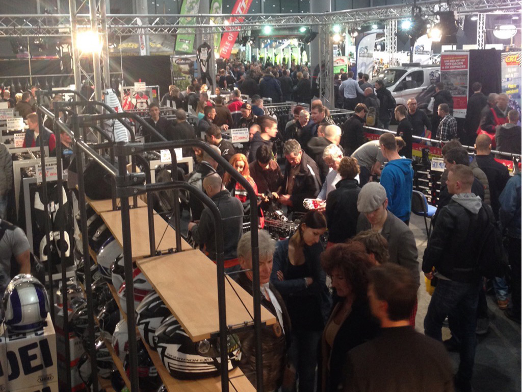 Arie Molenaar Motors op motorbeurs Utrecht