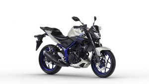 Yamaha MT 03 zilver Yamaha MT 03 zilver