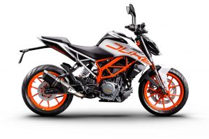 KTM 390 DUKE White KTM 390 DUKE White