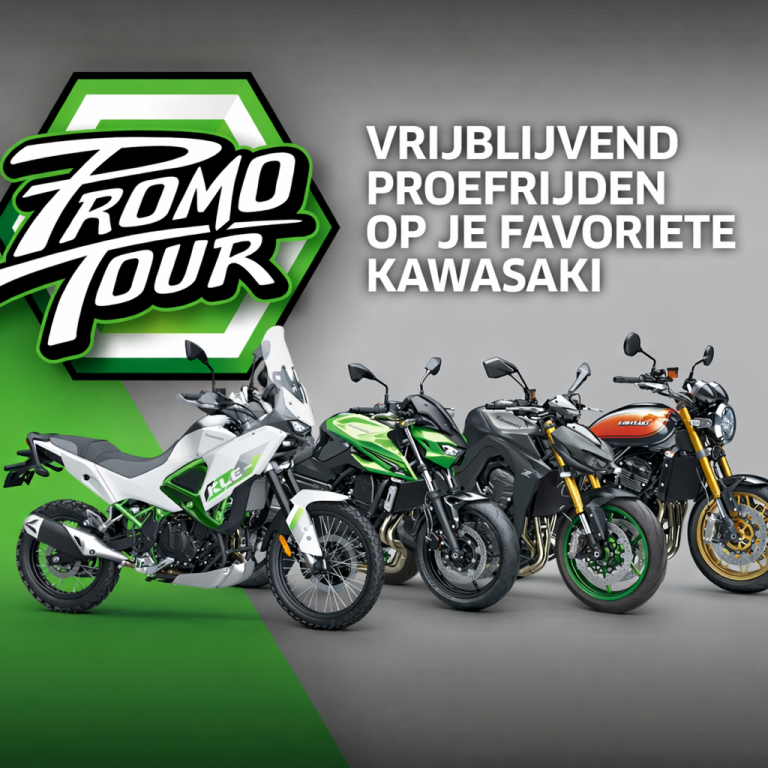 Gratis proefrit op Kawasaki's