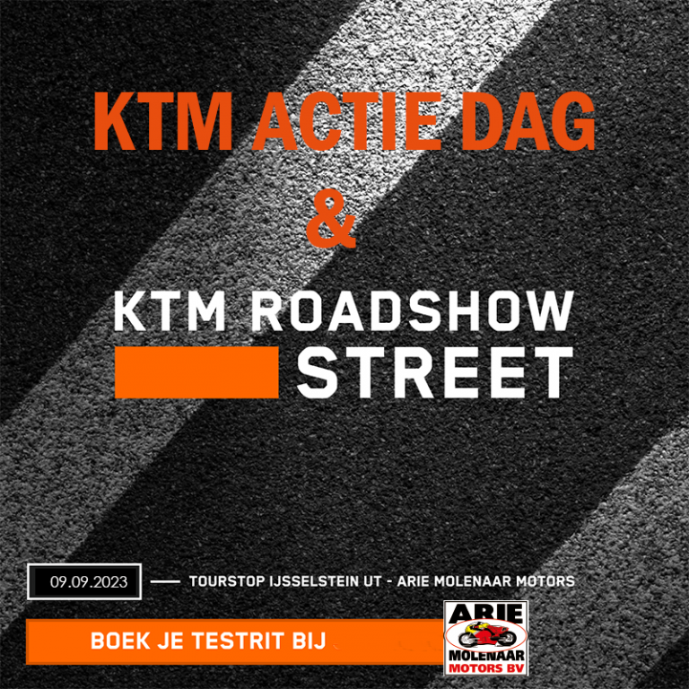 KTM Roadshow street en Actie Insta 800 x 800