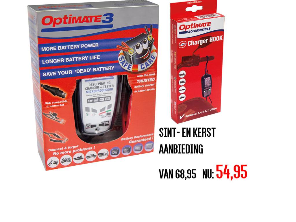 Optimate druppellader met chargerhook