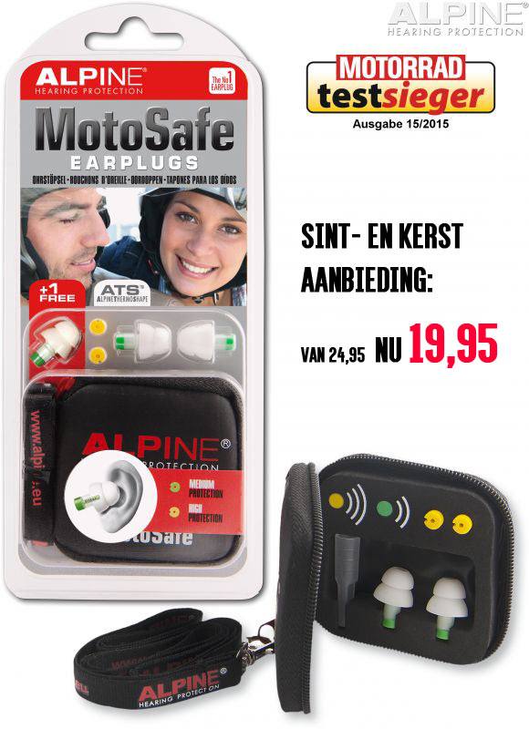 Alpine MotorSafe Oordoppen Alpine MotorSafe Oordoppen